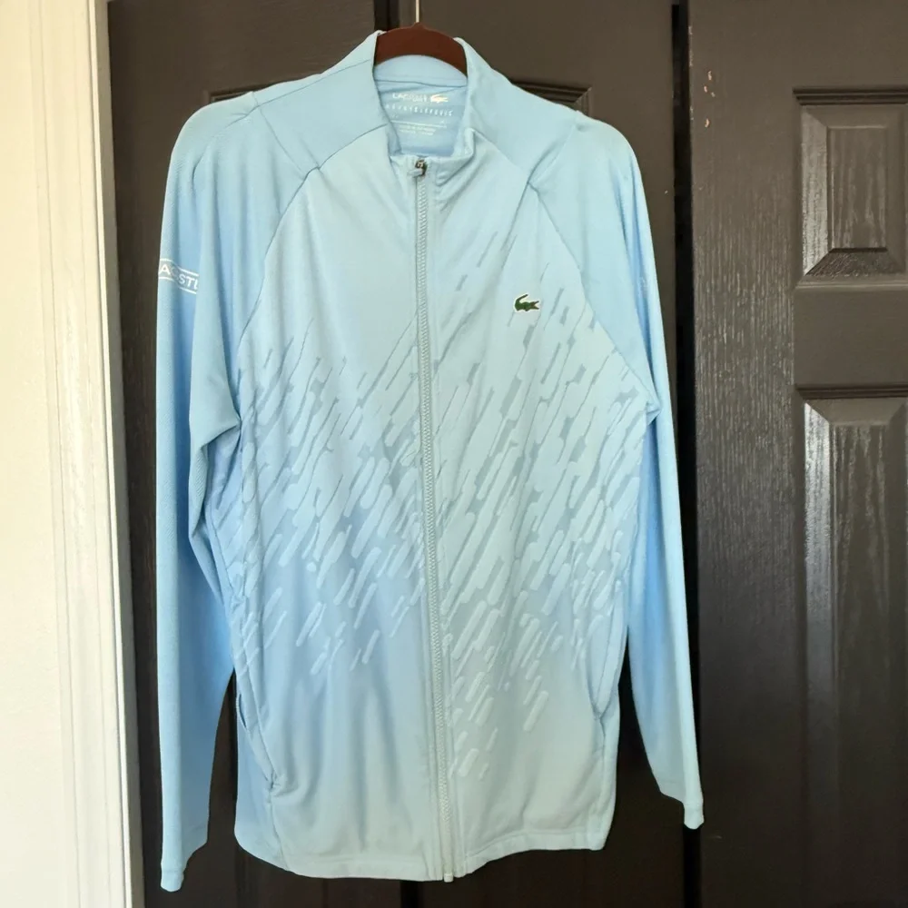 Lacoste Sport Sky Blue Polo - Picture 1 of 5
